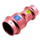 MANICOTTO DI RIDUZIONE FF IN RAME A PRESSARE ACQUA/GAS Diam. 28 x 22