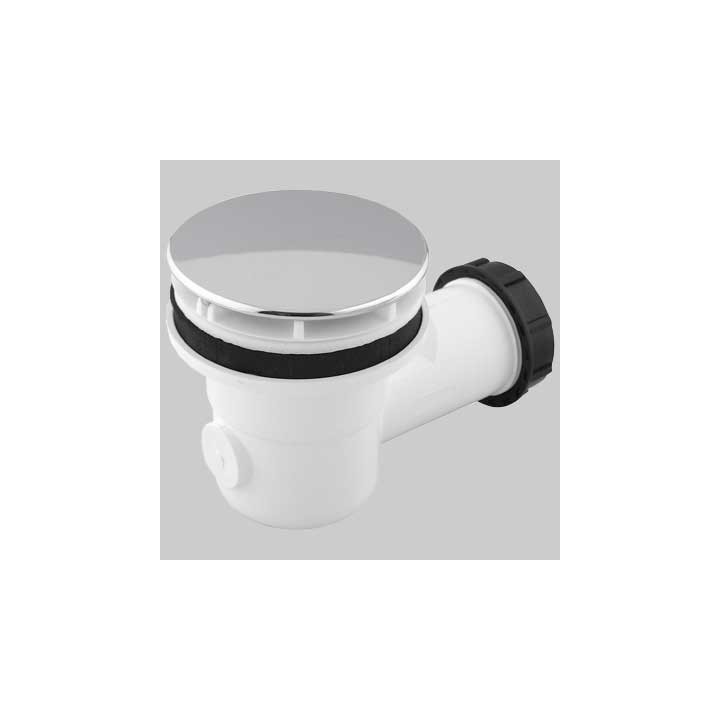 PILETTA PER PIATTO DOCCIA Ø 60 CON TAPPO ABS CROMATO - 40x 1"1/2