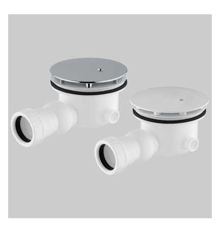 PILETTA DOCCIA FORO 90 MM CON SNODO - 1" 1/2 - 40 cover cromo