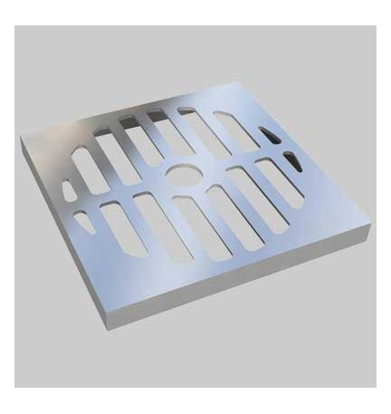 GRIGLIA ABS PER PILETTA A PAVIMENTO - 10x10