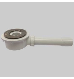PILETTA DOCCIA ELENA dm 90 SENZA COPERCHIO - Scarico 40/50 ad innesto