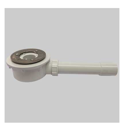 PILETTA DOCCIA ELENA dm 90 SENZA COPERCHIO - Scarico 40/50 ad innesto