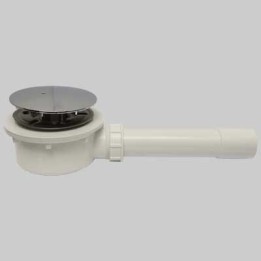 PILETTA DOCCIA SOFIA dm90 CON COPERCHIO CROMATO - Uscita 40/50