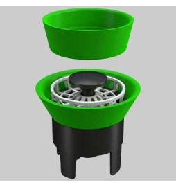 VALVOLA ANTI ODORE Ø50 UNIVERSALE - Abs + silicone
