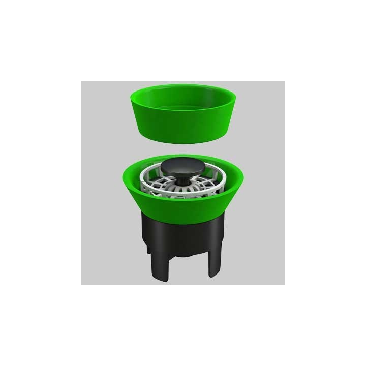 VALVOLA ANTI ODORE Ø50 UNIVERSALE - Abs + silicone