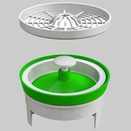VALVOLA ANTI ODORE Ø 70 - Abs + silicone