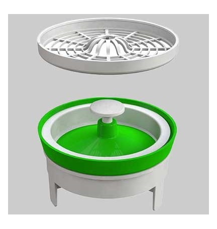 VALVOLA ANTI ODORE Ø 70 - Abs + silicone