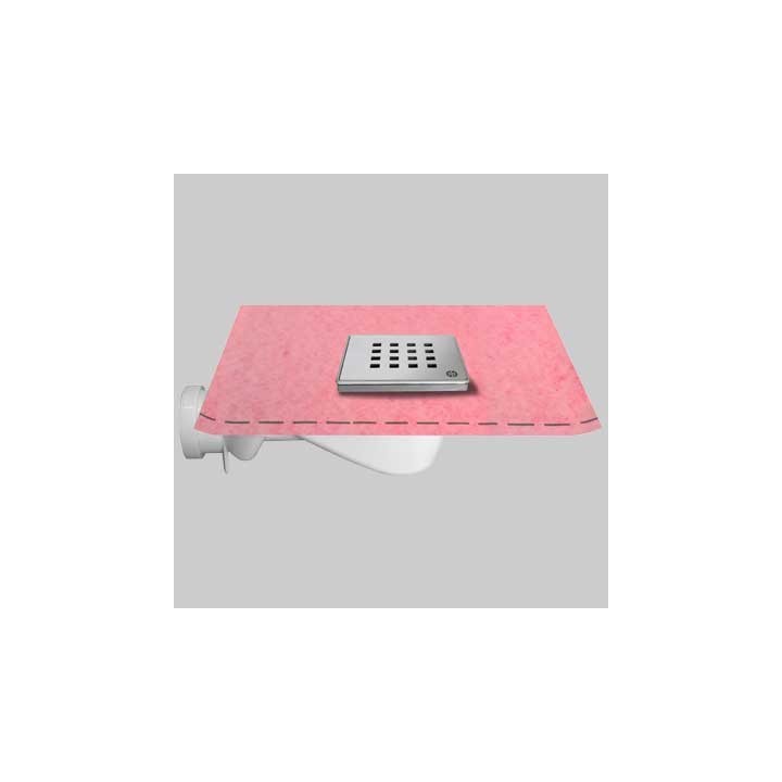 CHIUSINO 10 X 10 PER DOCCIA CON GUAINA - cm 10x10 - guaina 1x3