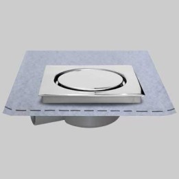 CHIUSINO 15 X 15 CON PILETTA AVVITABILE E GUAINA - cm 15x15 - guaina 1 x 1