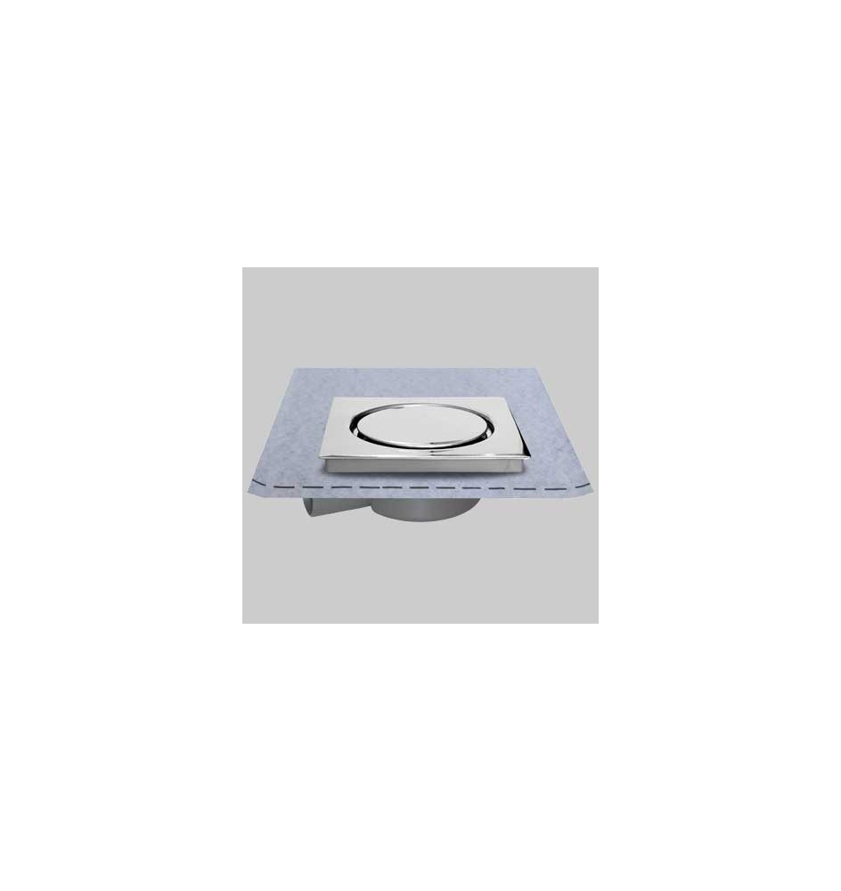 CHIUSINO 15 X 15 CON PILETTA AVVITABILE E GUAINA - cm 15x15 - guaina 1 x 1