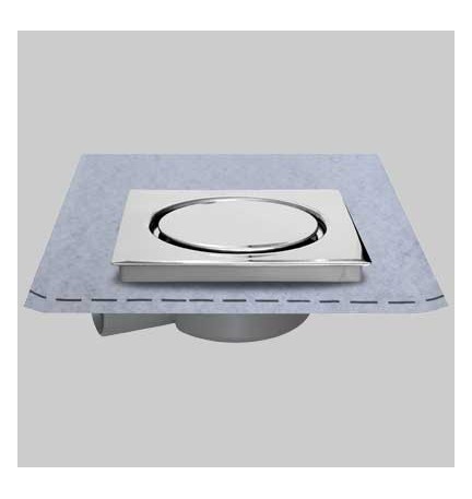 CHIUSINO 15 X 15 CON PILETTA AVVITABILE E GUAINA - cm 15x15 - guaina 1 x 1