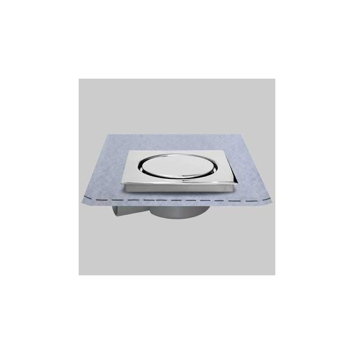 CHIUSINO 15 X 15 CON PILETTA AVVITABILE E GUAINA - cm 15x15 - guaina 1 x 1