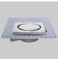 CHIUSINO 15 X 15 CON PILETTA AVVITABILE E GUAINA - cm 15x15 - guaina 1 x 1