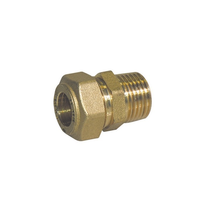 RACCORDO DIRITTO O-RING MASCHIO CONICO TIEMME GAS 3/8 x 12