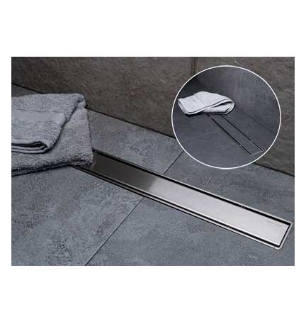 CANALETTA PER DOCCIA COMPACT LINE PROMO - cm 75 uscita dm 50