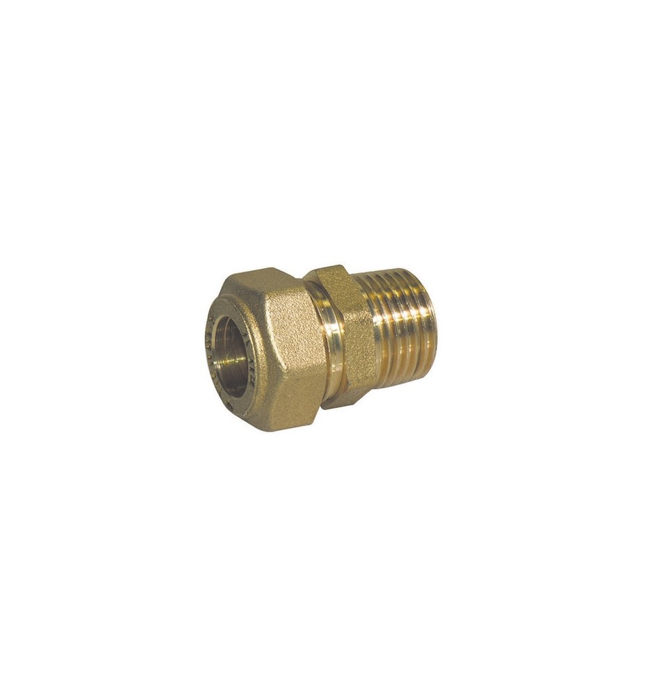 RACCORDO DIRITTO O-RING MASCHIO CONICO TIEMME GAS 1/2 x 16 -CONF