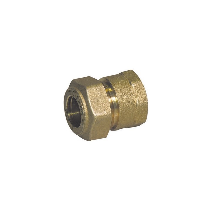 RACCORDO DIRITTO O-RING FEMMINA TIEMME GAS 3/8 x 10