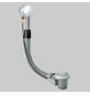 COLONNA SCARICO VASCA IN POLIPROPILENE - 1"1/2 normale L 45÷55 cm