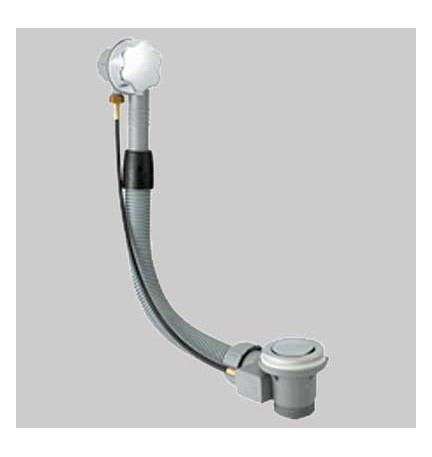 COLONNA SCARICO VASCA IN POLIPROPILENE - 1"1/2 a sedere L 56÷65 cm