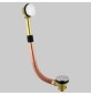 COLONNA SCARICO VASCA CON TAPPO A SCATTO - 1"1/2 normale L 45÷55 cm