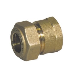RACCORDO DIRITTO O-RING FEMMINA TIEMME GAS 1/2 x 14 -CONF