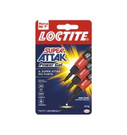 ADESIVO SUPER ATTAK POWER GEL MINI DOSI 3X1 G