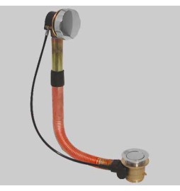 COLONNA SCARICO VASCA CON EROGAZIONE - 1"1/2 L 56÷65 cm
