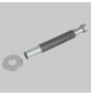 TUBO ESTENSIBILE CROMATO - 1"1/2 x 40