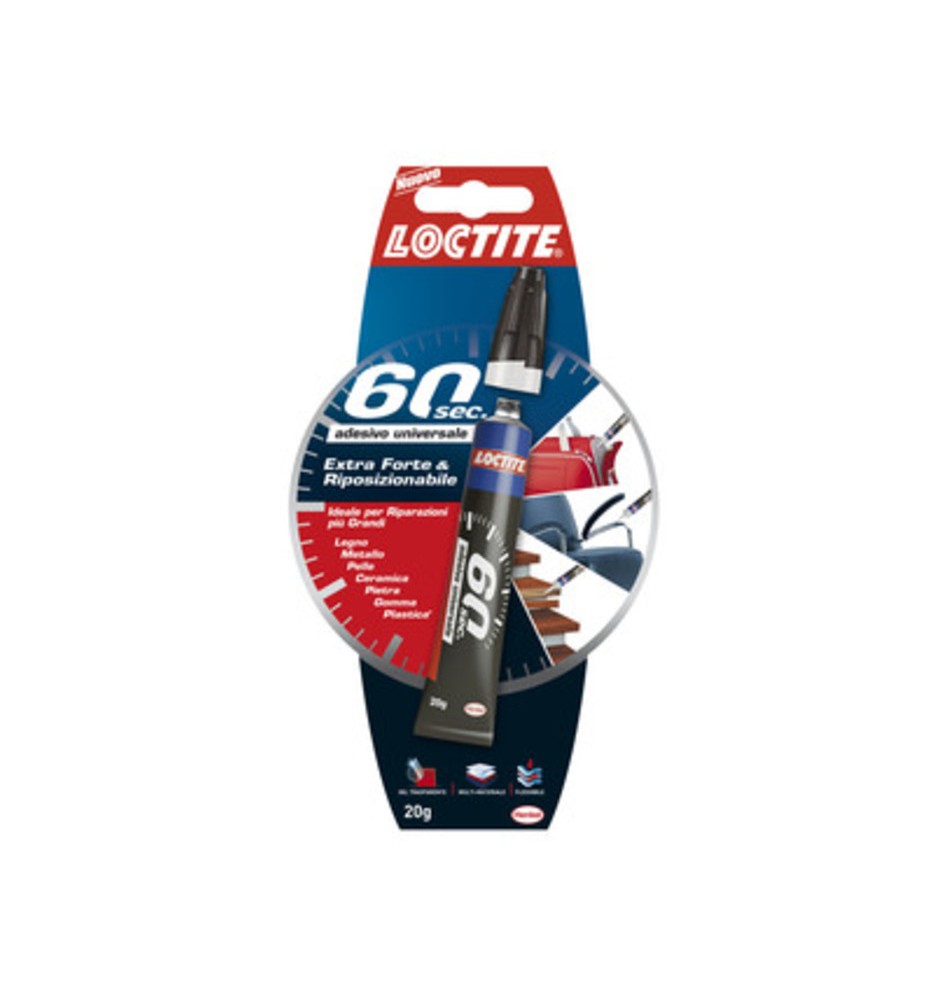 ADESIVO UNIVERSALE 60 SECONDI 20 G