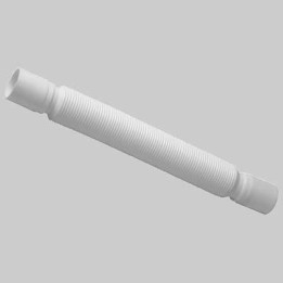TUBO ESTENSIBILE/COMPRIMIBILE A DOPPIO IMBUTO PP - 26 x 26