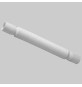 TUBO ESTENSIBILE/COMPRIMIBILE A DOPPIO IMBUTO PP - 32÷40 x 32÷40