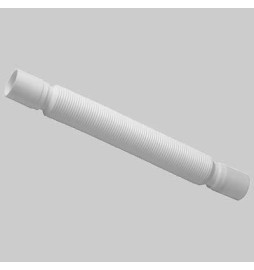 TUBO ESTENSIBILE/COMPRIMIBILE A DOPPIO IMBUTO PP - 40÷50 x 40÷50