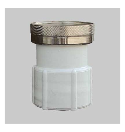 MANICOTTO CON DADO PER SUPER JOLLYFLEX - F 1"1/2 x 40 per tubo Ø 40