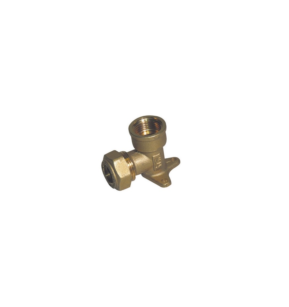 GOMITO A 90° CON FLANGIA O-RING FEMMINA TIEMME GAS 1/2 x 16 -CONF