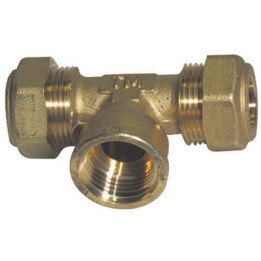 RACCORDO A TEE O-RING FEMMINA TIEMME GAS 3/4 x 22