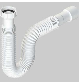 TUBO FLESSIBILE ED ESTENSIBILE ATTACCO CON GHIERA IN PLASTICA 1"1/4 - DN 32-40