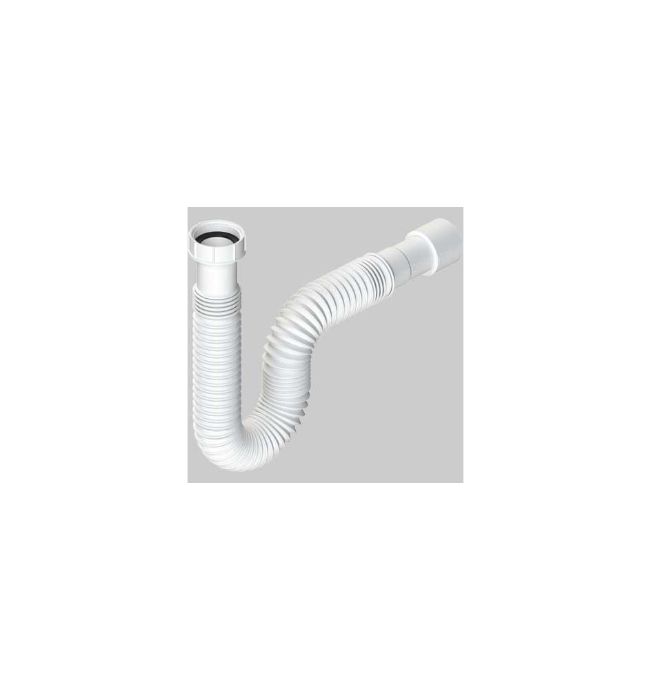 TUBO FLESSIBILE ED ESTENSIBILE ATTACCO CON GHIERA IN PLASTICA 1"1/4 - DN 32-40