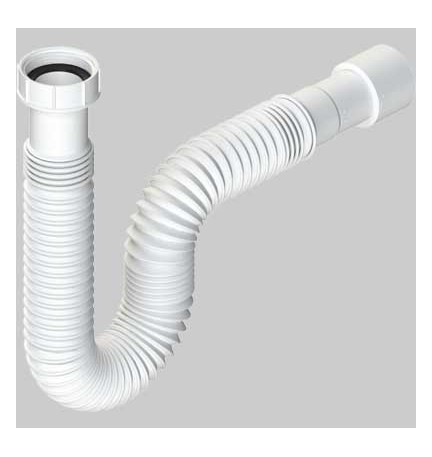 TUBO FLESSIBILE ED ESTENSIBILE ATTACCO CON GHIERA IN PLASTICA 1"1/4 - DN 32-40