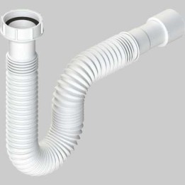TUBO FLESSIBILE ED ESTENSIBILE ATTACCO CON GHIERA IN PLASTICA 1"1/2 - DN 32-40