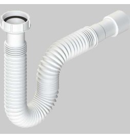 TUBO FLESSIBILE ED ESTENSIBILE ATTACCO CON GHIERA IN PLASTICA 1"1/2 - DN 32-40