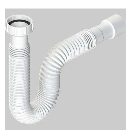 TUBO FLESSIBILE ED ESTENSIBILE ATTACCO CON GHIERA IN PLASTICA 1"1/2 - DN 32-40