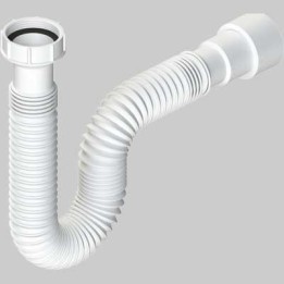 TUBO FLESSIBILE ED ESTENSIBILE ATTACCO CON GHIERA IN PLASTICA 1"1/2 PLUS - DN 40-50