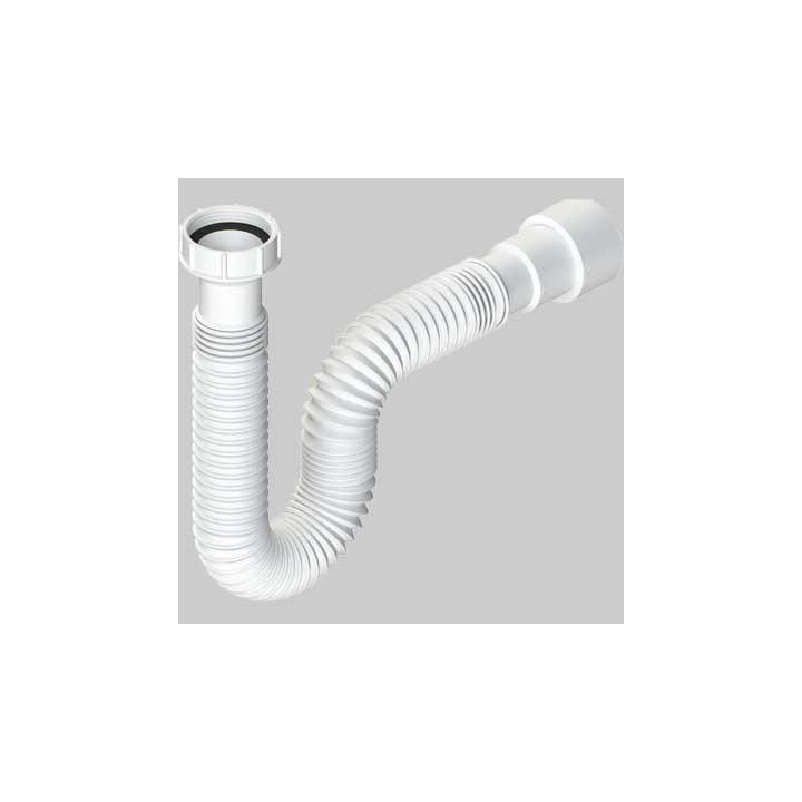 TUBO FLESSIBILE ED ESTENSIBILE ATTACCO CON GHIERA IN PLASTICA 1"1/2 PLUS - DN 40-50