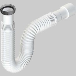 TUBO FLESSIBILE ED ESTENSIBILE ATTACCO CON GHIERA IN ALLUMINIO 1"1/4 - DN 32-40