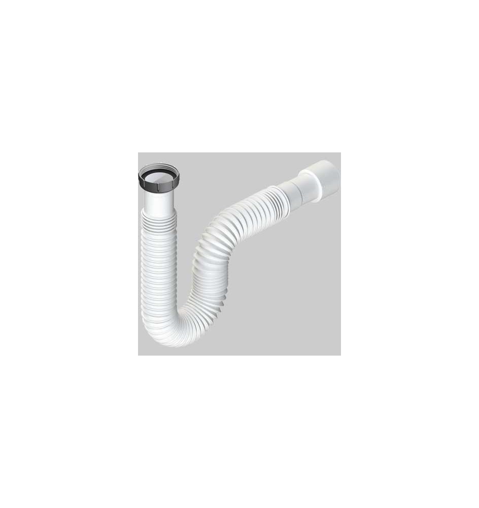 TUBO FLESSIBILE ED ESTENSIBILE ATTACCO CON GHIERA IN ALLUMINIO 1"1/4 - DN 32-40