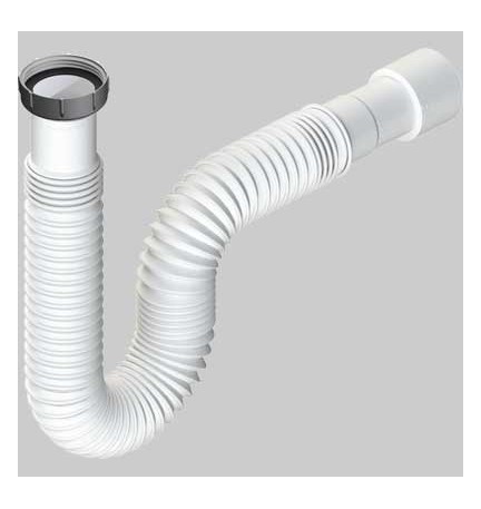 TUBO FLESSIBILE ED ESTENSIBILE ATTACCO CON GHIERA IN ALLUMINIO 1"1/4 - DN 32-40