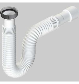 TUBO FLESSIBILE ED ESTENSIBILE ATTACCO CON GHIERA IN ALLUMINIO 1"1/2 - DN 32-40