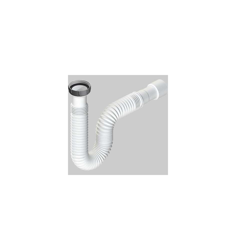TUBO FLESSIBILE ED ESTENSIBILE ATTACCO CON GHIERA IN ALLUMINIO 1"1/2 - DN 32-40