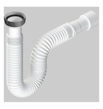TUBO FLESSIBILE ED ESTENSIBILE ATTACCO CON GHIERA IN ALLUMINIO 1"1/2 - DN 32-40