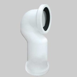 CURVA TECNICA CON GUARNIZIONE PER SCARICO - Uscita Ø 90÷100÷110